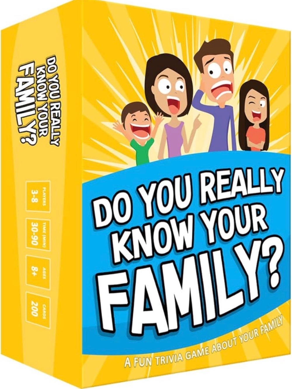 Do You Really Know Your Family? Trivia Game - Yellow